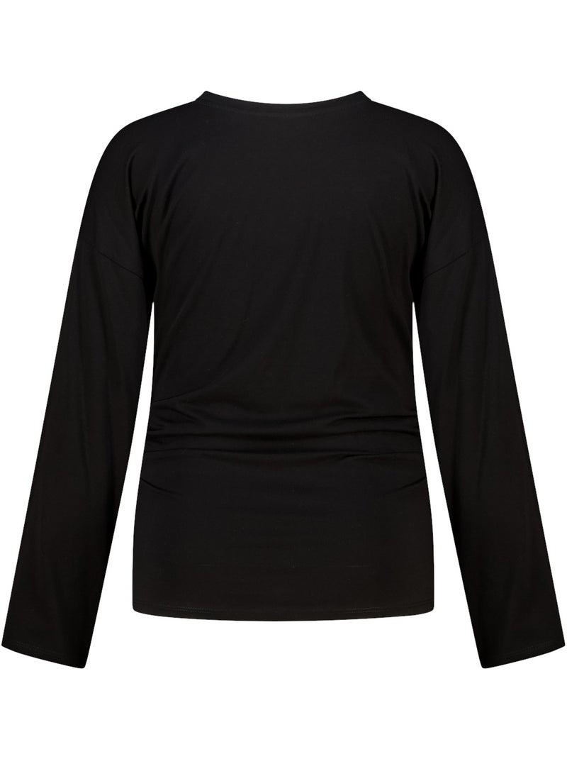 Ms mode top cintré Noir - Kiabi