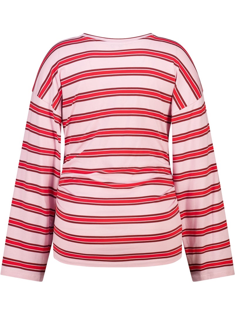 Ms mode top cintré Rose rouge - Kiabi
