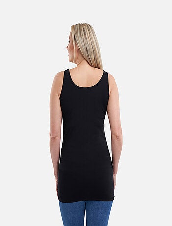 MS MODE Top Débardeur long en coton (2)