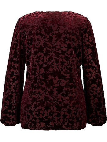 Ms mode top en velours