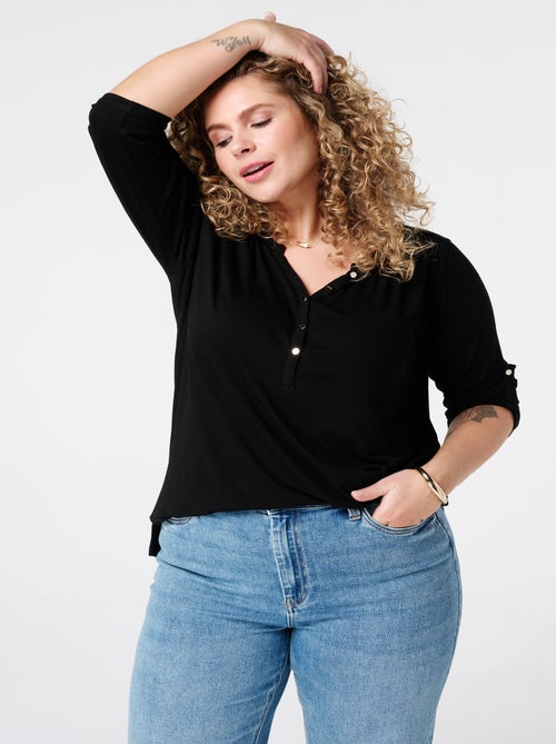 MS MODE Top Haut avec stretch - Kiabi