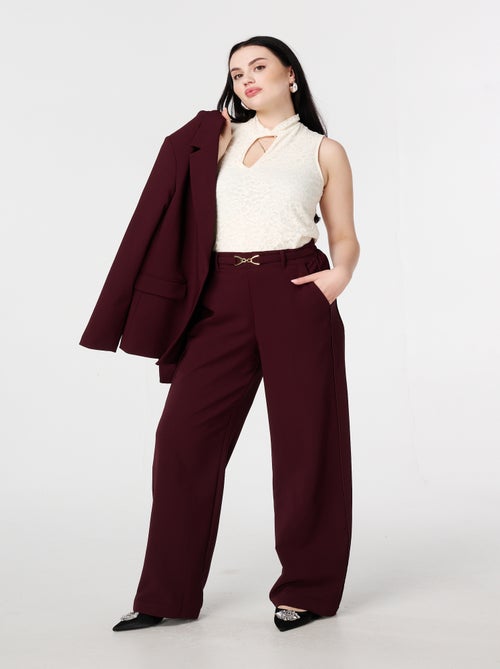 MS MODE Top Haut en dentelle - Kiabi