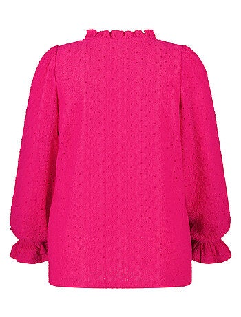 MS MODE Top Top avec détails de broderie