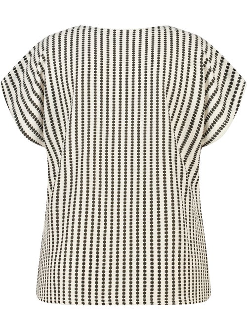 Ms Mode Top top bouclé avec imprimé - Kiabi Ms Mode Top top bouclé avec imprimé - Kiabi
