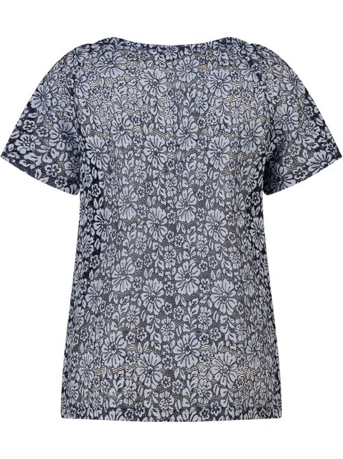 Ms Mode Top top en dentelle à imprimé floral - Kiabi Ms Mode Top top en dentelle à imprimé floral - Kiabi