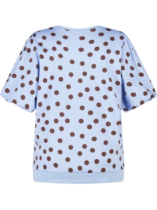 MS MODE Top Top en sweat à pois - Kiabi MS MODE Top Top en sweat à pois - Kiabi