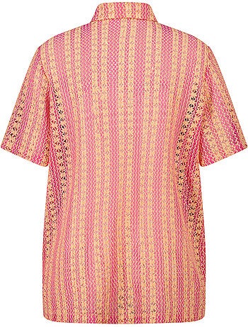 MS MODE Top Top polo en crochet