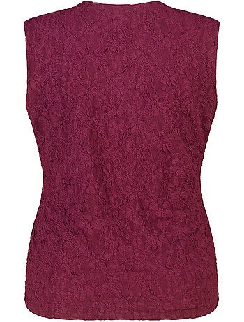 MS MODE Top Top portefeuille avec dentelle