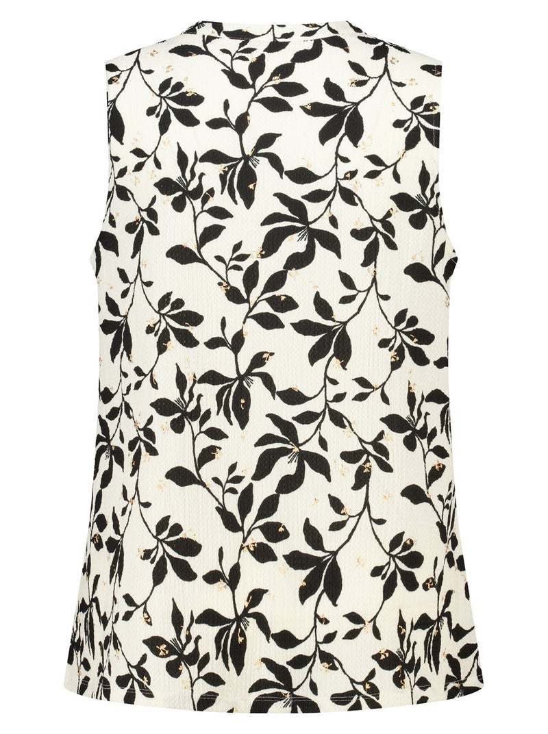 MS MODE Top Top sans manches imprimé Multicolore - Kiabi