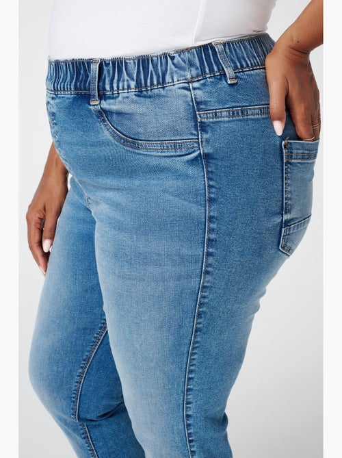 Ms mode tregging aspect denim - Kiabi Ms mode tregging aspect denim - Kiabi