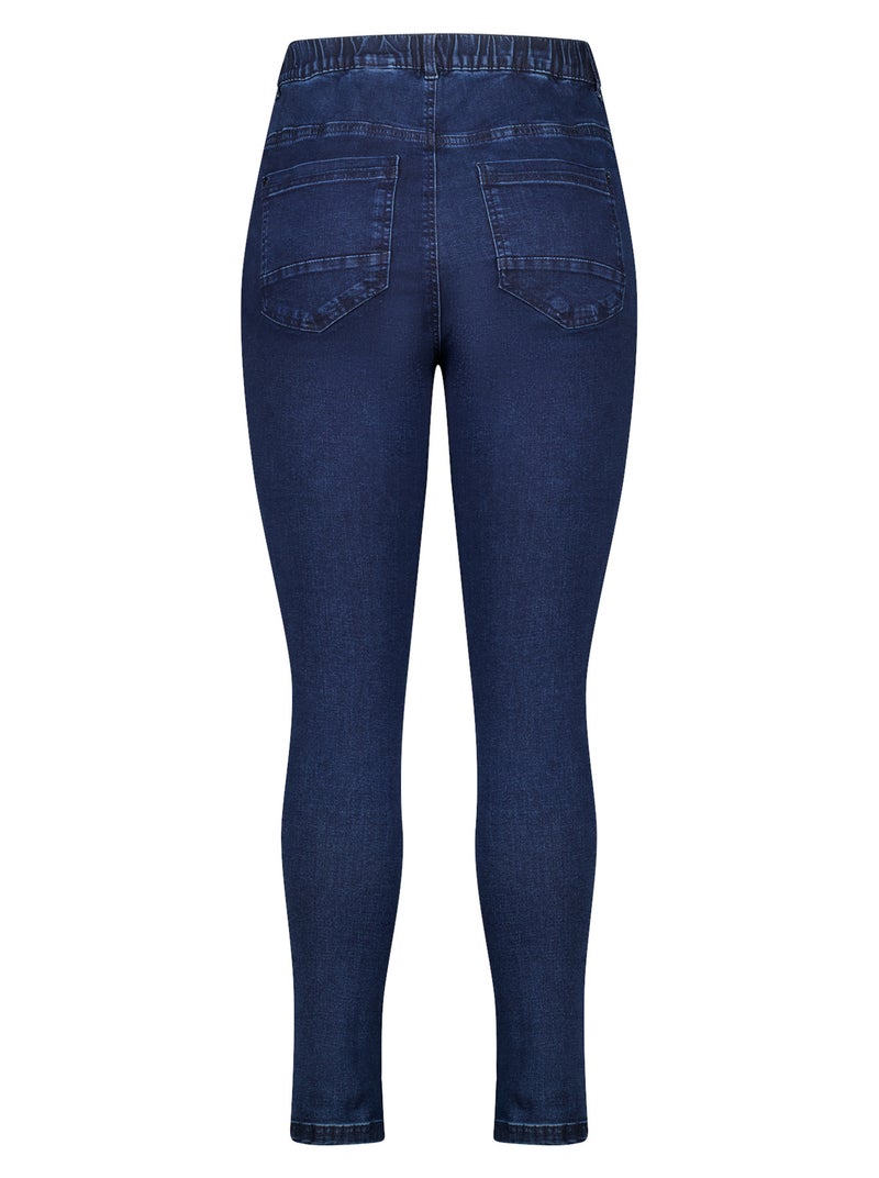Ms mode tregging aspect denim Bleu denim - Kiabi