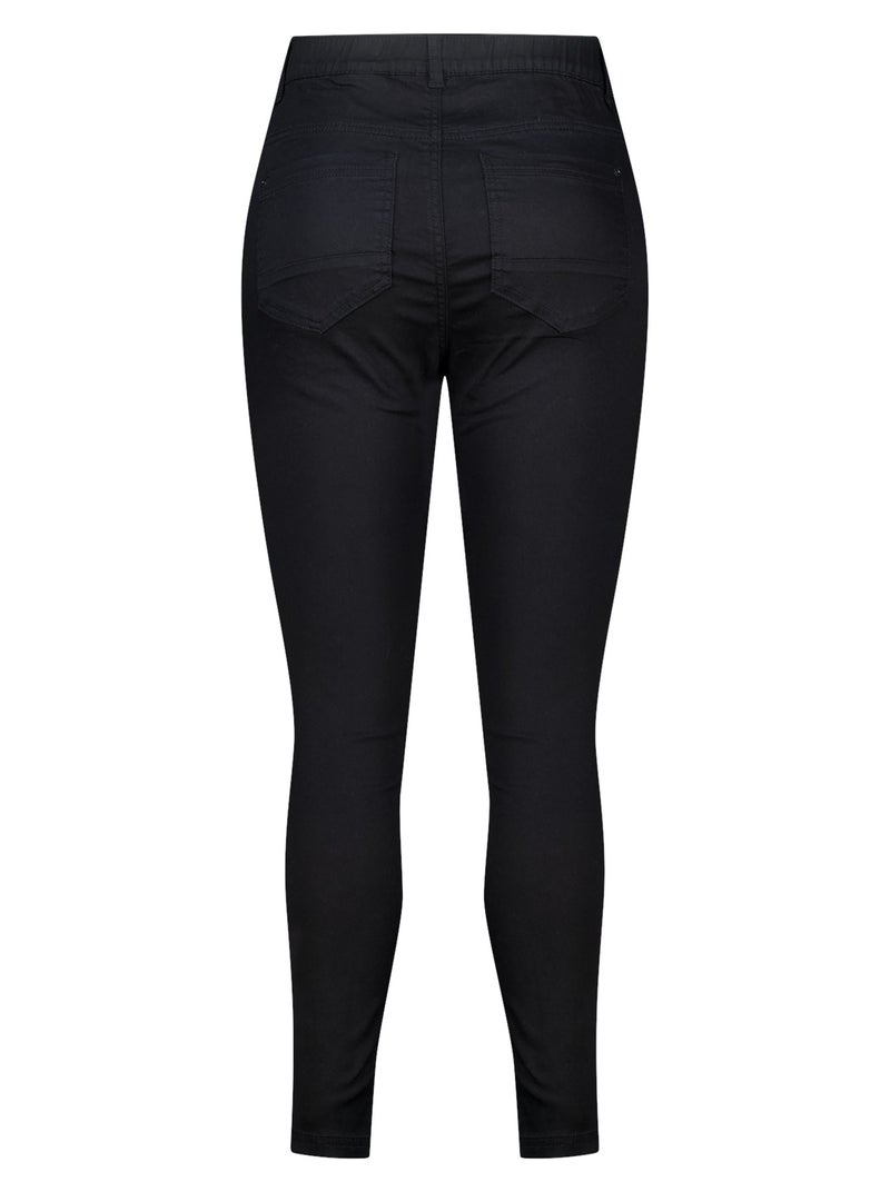 Ms mode tregging aspect denim Noir - Kiabi
