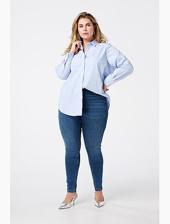 Ms mode tregging avec un look denim