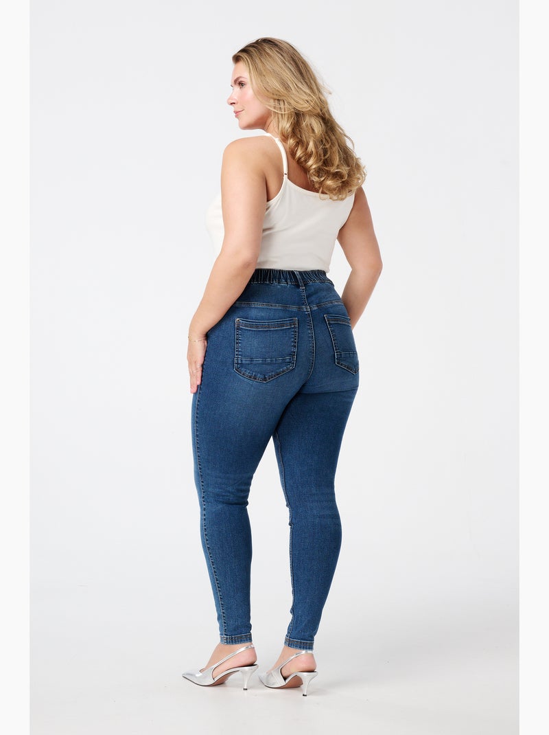 Ms mode tregging avec un look denim Bleu denim - Kiabi