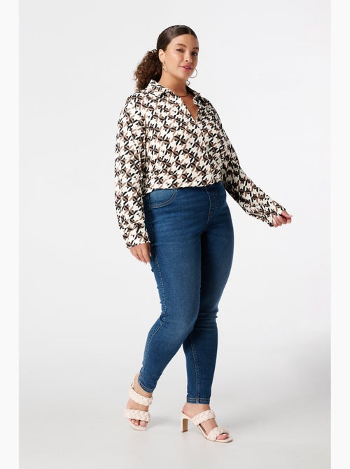 Ms mode tregging avec un look denim - Kiabi