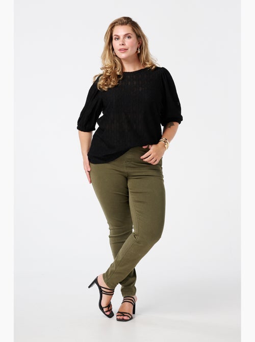 Ms mode tregging avec un look denim - Kiabi Ms mode tregging avec un look denim - Kiabi