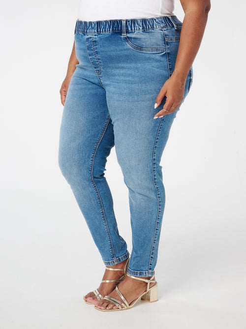 MS MODE Tregging Tregging aspect denim - Kiabi