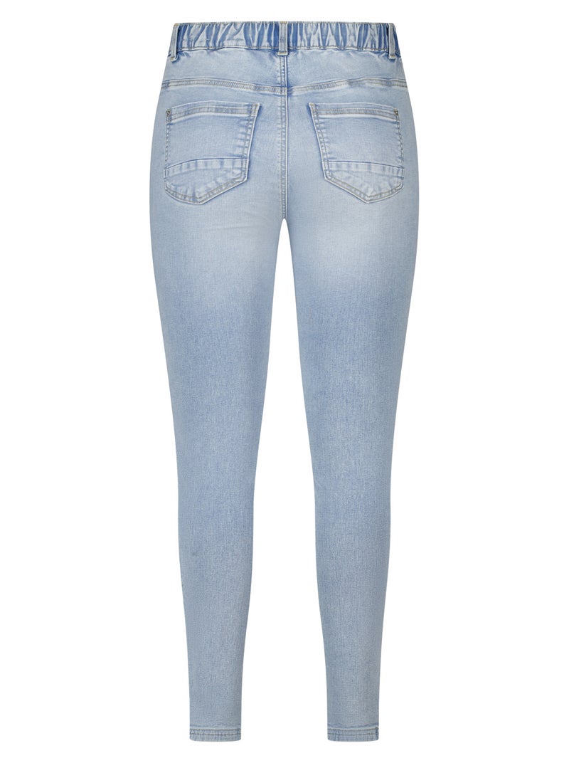 MS MODE Tregging Tregging aspect denim Bleu denim - Kiabi