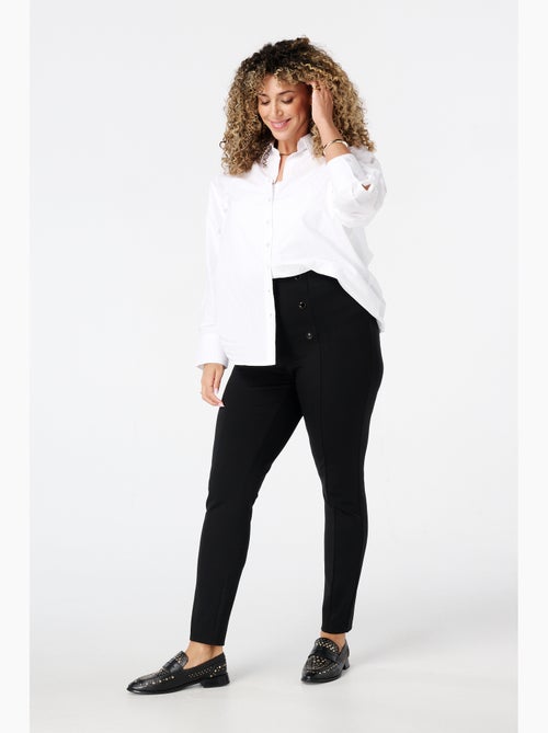 MS MODE Tregging Tregging avec boutons décoratifs - Kiabi