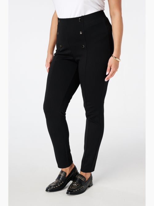 MS MODE Tregging Tregging avec boutons décoratifs - Kiabi