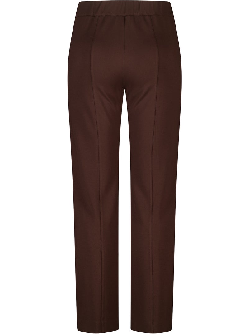 Ms Mode Tregging tregging avec boutons fantaisie Marron foncé - Kiabi