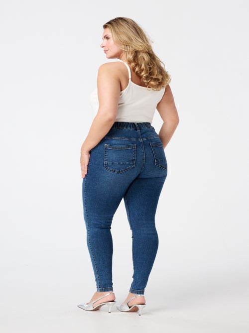 MS MODE Tregging Tregging avec un look denim - Kiabi