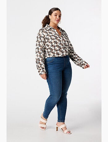 Ms Mode Tregging tregging avec un look denim