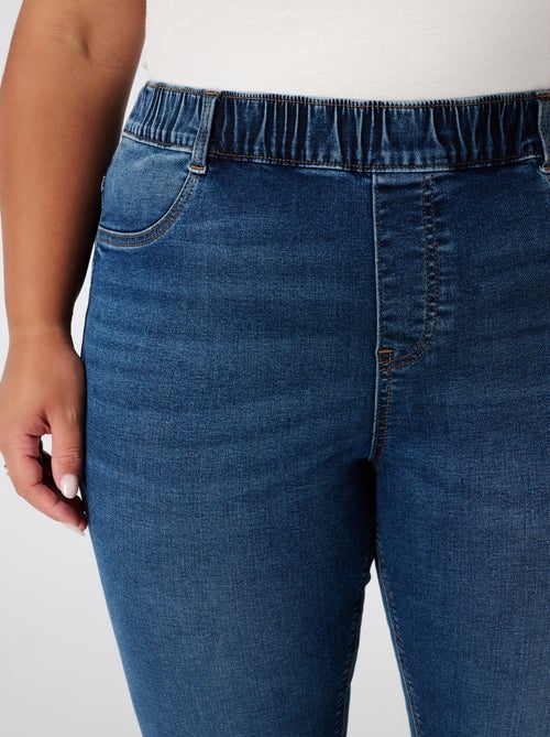 MS MODE Tregging Tregging avec un look denim - Kiabi