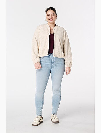 Ms Mode Tregging tregging avec un look denim