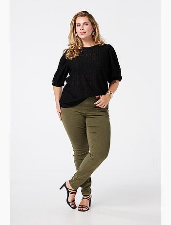Ms Mode Tregging tregging avec un look denim