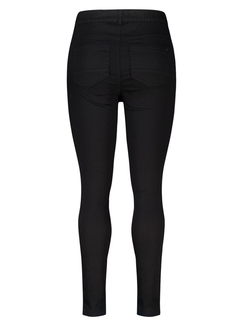 MS MODE Tregging Tregging avec un look denim Noir - Kiabi