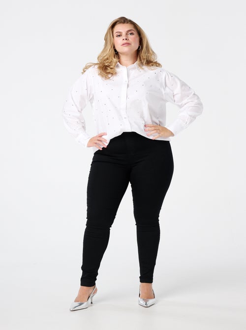 MS MODE Tregging Tregging avec un look denim - Kiabi