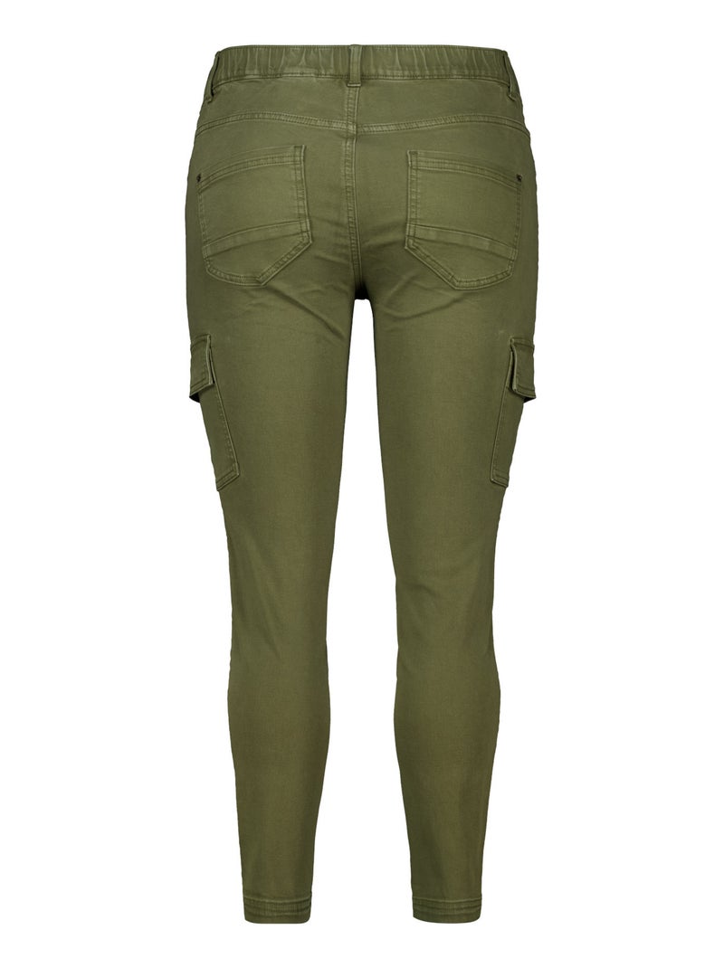 MS MODE Tregging Tregging cargo à jambe skinny Kaki - Kiabi
