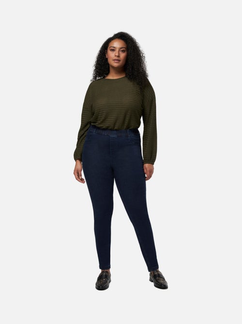 MS MODE Tregging Treggings avec un look denim - Kiabi