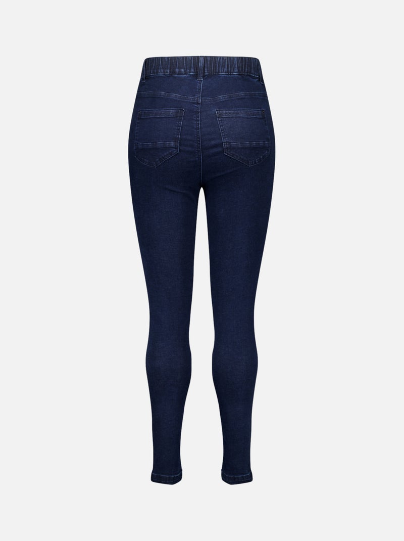 MS MODE Tregging Treggings avec un look denim Bleu denim - Kiabi