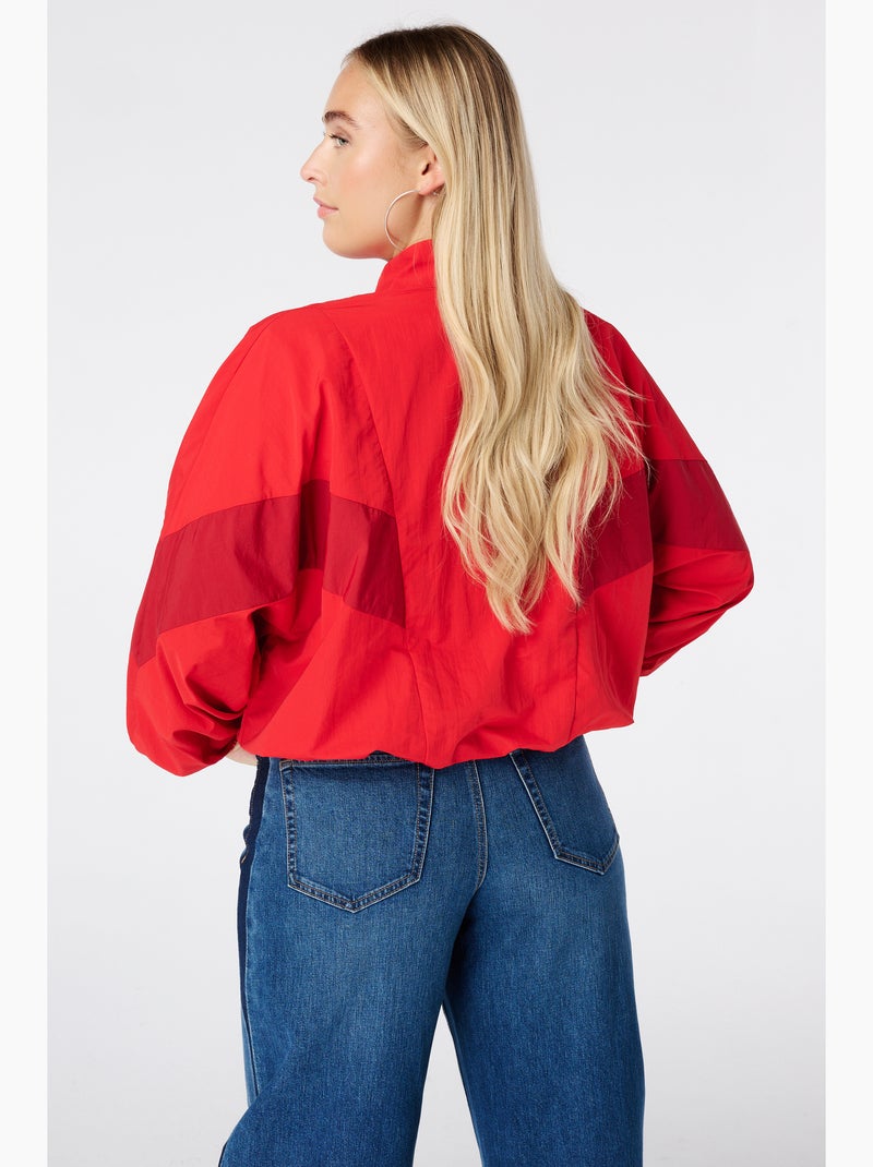 Ms mode veste à imprimé sportif Rouge foncé - Kiabi