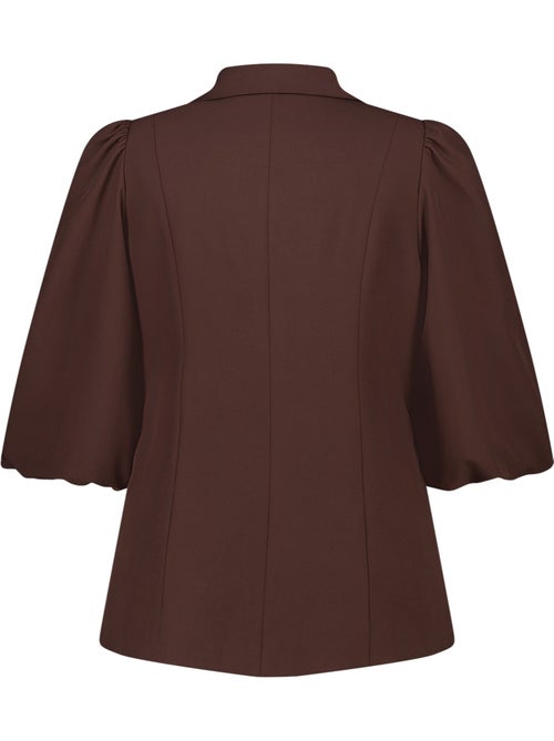 MS MODE Veste Blazer à manches bouffantes - Kiabi