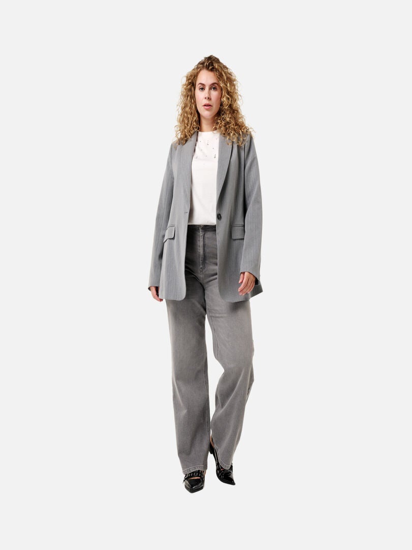 Veste M&S Mélange Laine Gris – Taille 12 – Femme – Très Bon état – Britannique