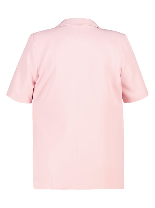 MS MODE Veste Blazer à revers manches courtes - Kiabi