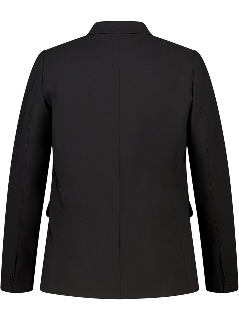 Ms mode veste blazer à un bouton Noir - Kiabi