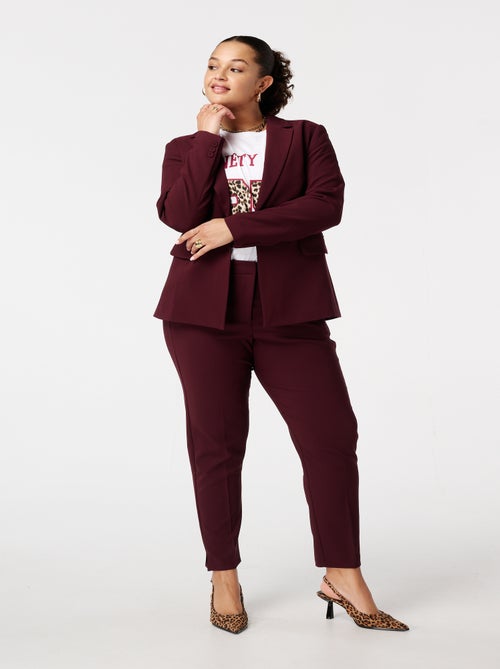 MS MODE Veste Blazer classique - Kiabi