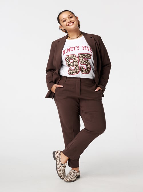 MS MODE Veste Blazer classique - Kiabi