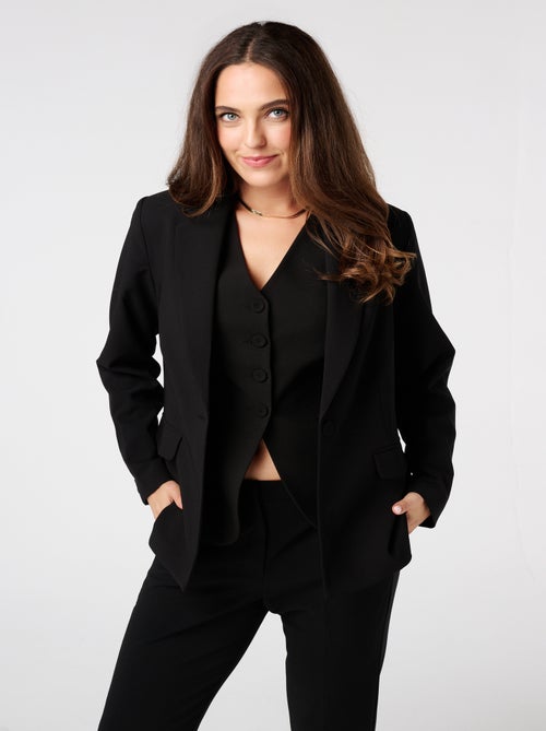 MS MODE Veste Blazer classique - Kiabi