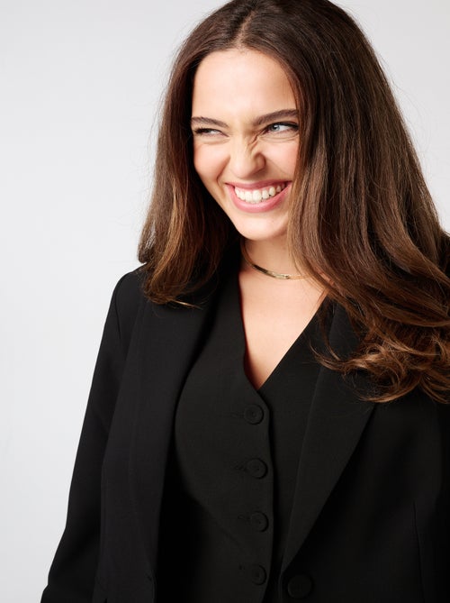 MS MODE Veste Blazer classique - Kiabi