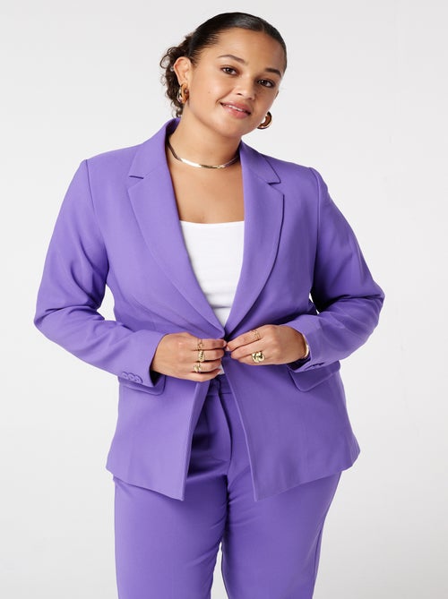 MS MODE Veste Blazer classique - Kiabi