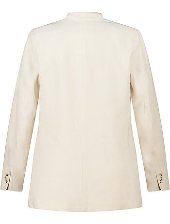 MS MODE Veste Blazer en lin