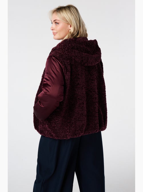 Ms mode veste bomber en teddy - Kiabi Ms mode veste bomber en teddy - Kiabi