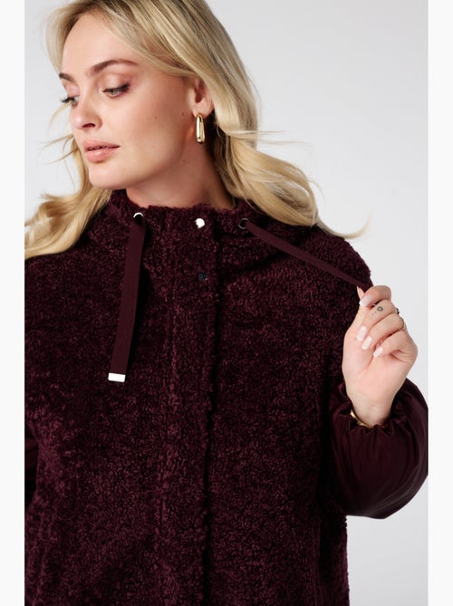 Ms mode veste bomber en teddy - Kiabi Ms mode veste bomber en teddy - Kiabi