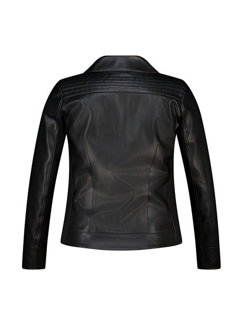 Ms mode veste de style motard en similicuir - Kiabi Ms mode veste de style motard en similicuir - Kiabi