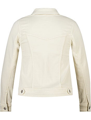 Ms mode veste en jean avec fermeture à boutons